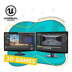 Unreal Engine 4. Игровой движок - КИБЕРшкола программирования для детей, компьютерные курсы для школьников, начинающих и подростков - KIBERone г. Керчь