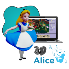 Alice 3d - КИБЕРшкола программирования для детей, компьютерные курсы для школьников, начинающих и подростков - KIBERone г. Керчь