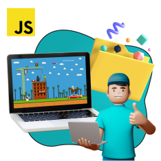 Программирование на JavaScript. Учимся создавать игры! - КИБЕРшкола программирования для детей, компьютерные курсы для школьников, начинающих и подростков - KIBERone г. Керчь