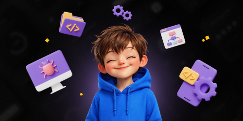 Идеальный сайт с нуля: код, дизайн и AI-помощник - КИБЕРшкола программирования для детей, компьютерные курсы для школьников, начинающих и подростков - KIBERone г. Керчь